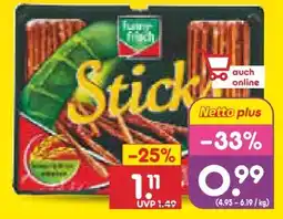 Netto Marken-Discount Funny Frisch Laugen-Sticks Angebot