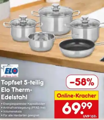 Netto Marken-Discount ELO Topfset 5-tlg Angebot