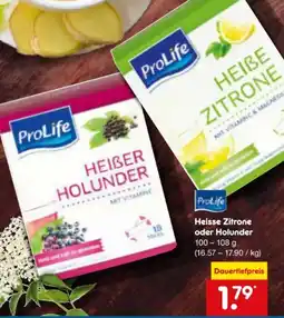 Netto Marken-Discount Pro Life Heiße Zitrone Angebot