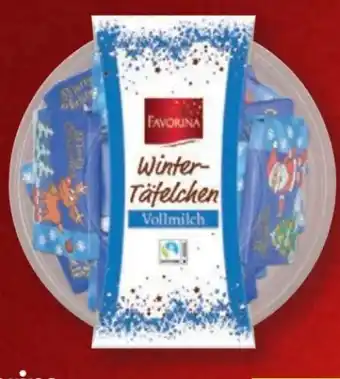 Lidl Favorina Wintertäfelchen Vollmilch Angebot