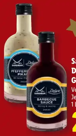 Lidl Sansibar Deluxe Grillsaucen Angebot