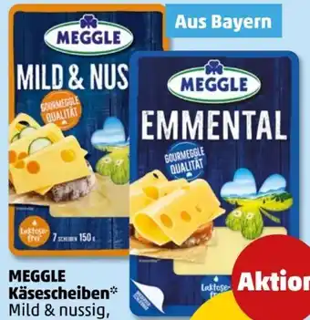 PENNY Meggle Käsescheiben Mild & Nussig Angebot