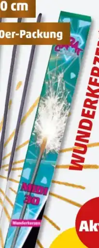 PENNY Weco Feuerwerk Wunderkerzen Angebot