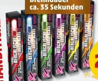 PENNY Weco Feuerwerk Bengalische Handfackel Angebot