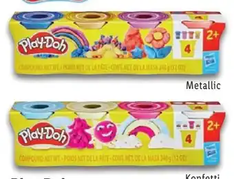 Lidl Hasbro Play-Doh 4 Knetdosen Angebot