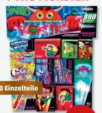 PENNY Weco Feuerwerk Pyro Monster Angebot