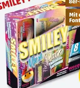 PENNY Weco Feuerwerk Smiley Maxi Pack Angebot