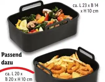 Lidl SilverCrest Heißluftfritteusen-Silikonform Angebot