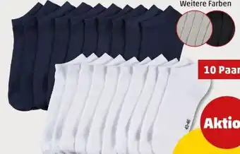 PENNY True Style Damen Sneakersocken 10 Paar Angebot