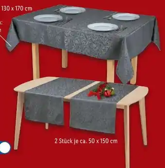 Lidl Livarno Home Jacquard-Tischdecke Angebot