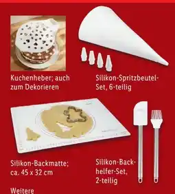 Lidl SilverCrest Backzubehör Angebot