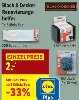 Lidl Black & Decker Renovierungshelfer Angebot