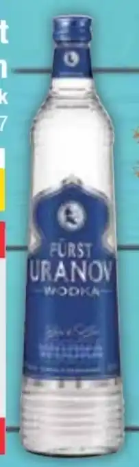 E-Center Fürst Uranov Wodka Angebot