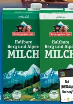 E-Center Berchtesgadener Land Haltbare Milch Angebot