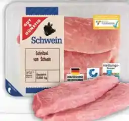 E-Center Gut & Günstig Schweine-Schnitzel Angebot