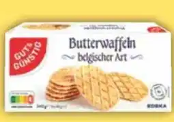 E-Center Gut & Günstig Butterwaffeln Angebot