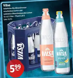 Getränke Hoffmann Vilsa natürliches Bio-Mineralwasser Angebot
