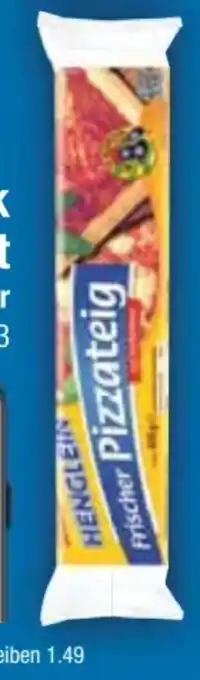 E-Center Henglein Frischer Pizzateig Angebot