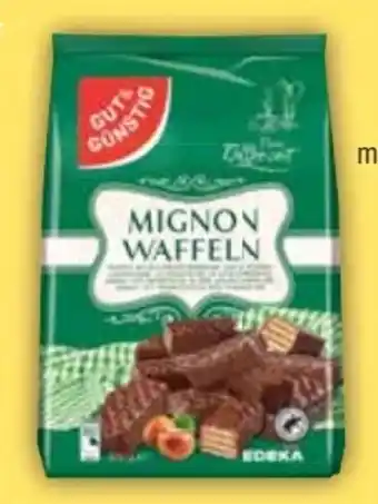 E-Center Gut & Günstig Mignon Waffeln Angebot