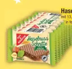 E-Center Gut & Günstig Haselnuss Schnitte Angebot