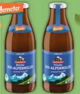 E-Center Berchtesgadener Land Frische Bio-Alpenmilch Angebot