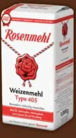 E-Center Rosenmehl Weizenmehl Angebot