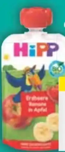 E-Center HiPP Bio Hippis Erdbeere-Banane in Apfel Angebot