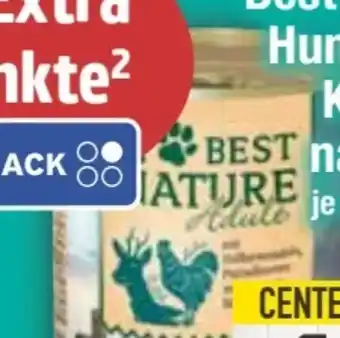 E-Center Best Nature Hundenahrung Angebot