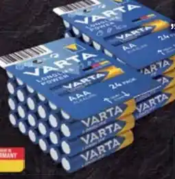 E-Center Varta Alkaline Batterien Longlife Power Mignon AA Angebot