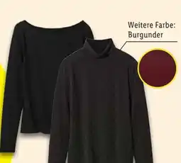 Lidl Esmara Damen Langarmshirt Angebot