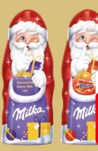 Edeka Milka Weihnachtsmann Angebot