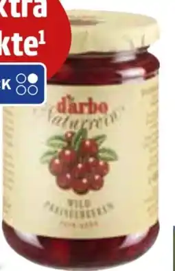 Edeka D’arbo Naturrein Wild Preiselbeeren Angebot