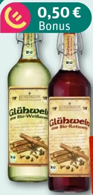 nahkauf Kunzmann Weinkellerei Bio-Glühwein Angebot