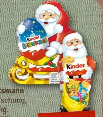 nahkauf Ferrero Kinder Weihnachtsmann mit Überraschung Angebot