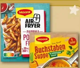 REWE Center Maggi Fix Airfryer Paprika Pommes Angebot