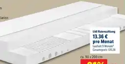 Lidl Livarno Home 7-Zonen-Hybridschaummatratze Angebot