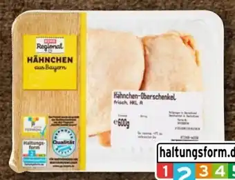 nahkauf Rewe Regional Hähnchen-Oberschenkel Angebot