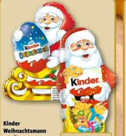 REWE Center Ferrero Kinder Überraschung Weihnachtsmann Angebot