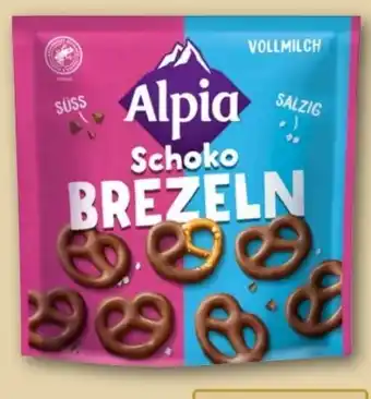 REWE Center Alpia Schoko Brezeln Angebot