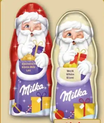 REWE Center Milka Weihnachtsmann Angebot