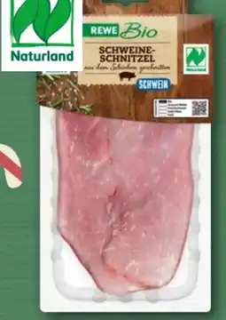 REWE Center Rewe Bio Schweine-Schnitzel Angebot