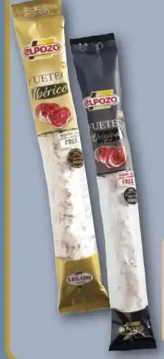 REWE Center ElPozo Iberico Fuetec Spanische Salami Angebot
