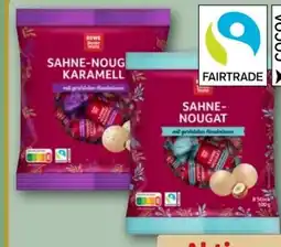 REWE Center Rewe Beste Wahl Sahne-Nougat Kugeln Angebot