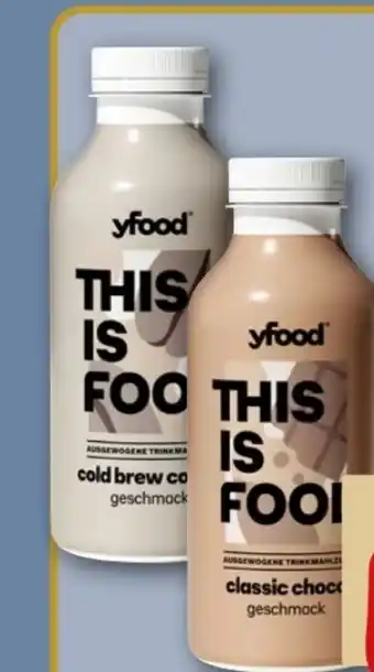 REWE Center YFood Trinkmahlzeit Angebot