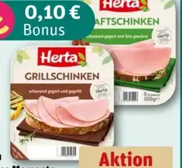 REWE Center Herta Genuss Momente Schinken Angebot