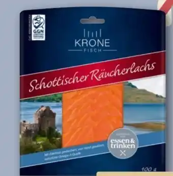 REWE Center Krone Fisch Schottischer Räucherlachs Angebot