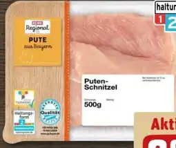 REWE Center Rewe Regional Puten-Schnitzel Angebot