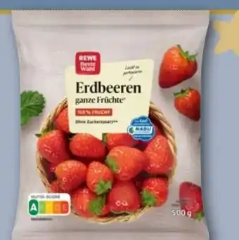 REWE Center Rewe Beste Wahl Erdbeeren tiefgefroren Angebot