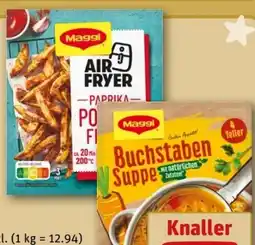 REWE Maggi Fix Airfryer Paprika Pommes Angebot