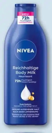 REWE Center Nivea Body Milk Angebot